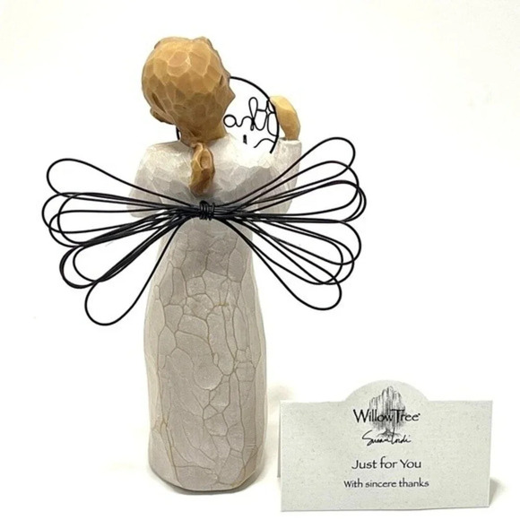 Willow Tree Just for You Angel. Rare, retired and sold out. New In Box - Picture 5 of 9
